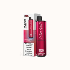 20mg IVG 2400 Disposable Vape Kit - Red Apple Ice