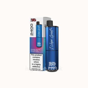 20mg IVG 2400 Disposable Vape Kit - Blueberry Fusion