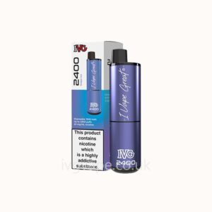 20mg IVG 2400 Disposable Vape Kit - Grape Ice
