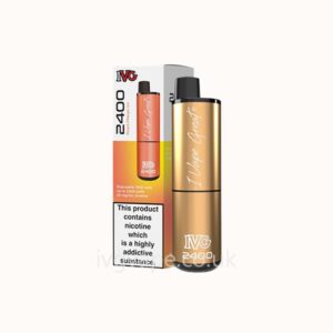 20mg IVG 2400 Disposable Vape Kit - Peach Mango Ice