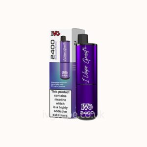 20mg IVG 2400 Disposable Vape Kit - Blackcurrant Menthol