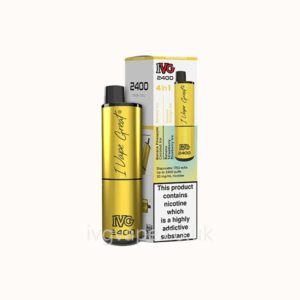 20mg IVG 2400 Disposable Vapes 4 in 1 - Banana Edition