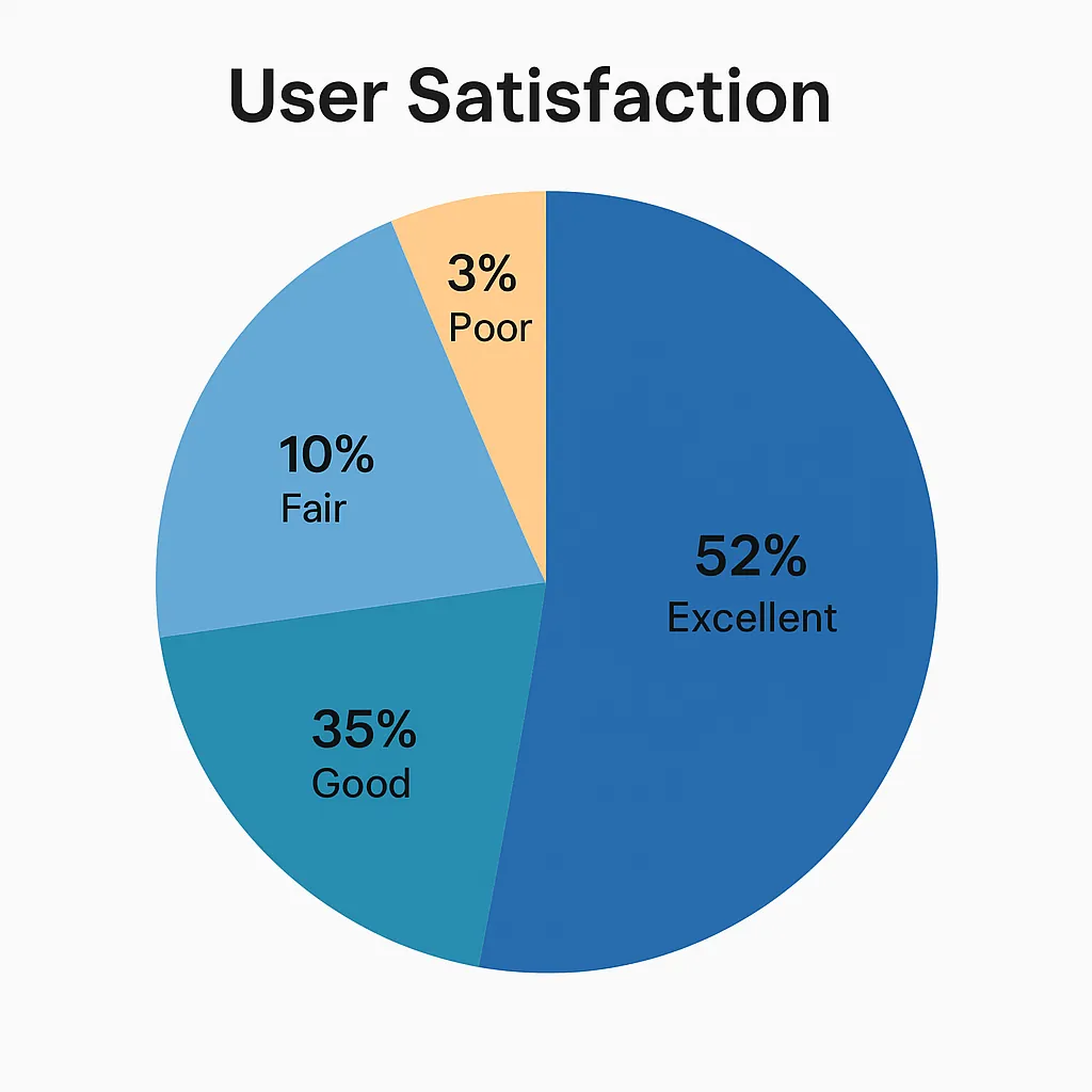 User Satisfaction Comparison (UK 2025)